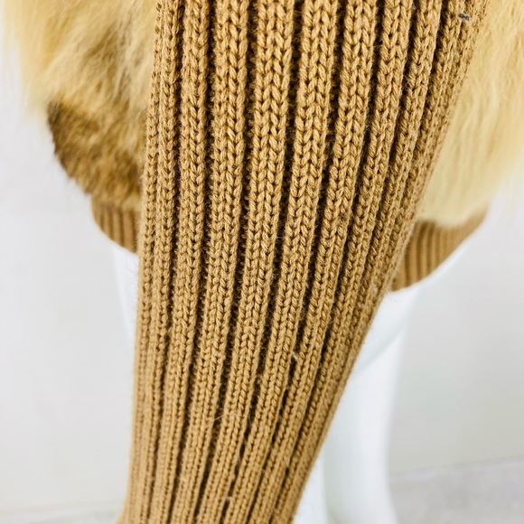 Vintage Fox Fur knitted sleeve jacket - Picture 11 of 15